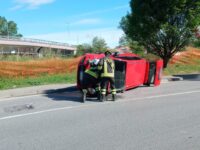 Scontro tra due auto a Senigallia