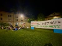 Studenti Ancona accampati per la Palestina, solidarietà Sinistra Italiana