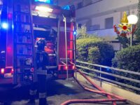 A fuoco un garage di Ancona, evacuato condominio