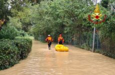 Esondazione dell’Aspio, raffica di soccorsi. Interventi in tutte le Marche