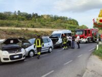 Tamponamento con feriti a Macerata